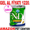 N&D Prime Kuzulu Yaban Mersini Köpek Konserve Maması 285 Gr 6 AD Gel Al 18766004 Amazon Pet Center