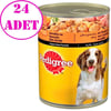 Pedigree Tavuklu Sebzeli Konserve Köpek Maması 400 gr 24 Ad 32121711 Pedigree Yetişkin Köpek Konserveleri Amazon Pet Center