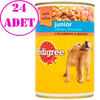 PediGree Yavru Konserve Köpek Maması 400 Gr 24 AD 32121698 Pedigree Yavru Köpek Konserveleri Amazon Pet Center