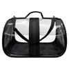 Pet Pretty Kedi Köpek İçin Bacco Milano Şeffaf Çanta Siyah 50x28x28 Cm 8681999486000 Amazon Pet Center