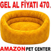 Pet Pretty Kedi Köpek İçin Comfort Sünger Yatak Hardal 55x45x20 Cm Gel Al 35011682 Amazon Pet Center