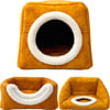 Pet Pretty Kedi Köpek İçin Comfort Üç Fonksiyonlu Yatak Hardal 42x42x23 Cm 8681999486970 Amazon Pet Center