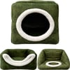 Pet Pretty Kedi Köpek İçin Comfort Üç Fonksiyonlu Yatak Haki 42x42x23 Cm 8681999486970 Amazon Pet Center