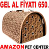 Pet Pretty Kedi Köpek İçin Flybag Kapalı Çanta Kahverengi 44x28x28 Cm Gel Al 35013914 Amazon Pet Center