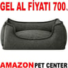 Pet Pretty Kedi Köpek İçin Koltuk Yatak Keten Haki 75x60x15 Cm Gel Al 35011477 Amazon Pet Center