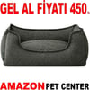 Pet Pretty Kedi Köpek İçin Koltuk Yatak Keten Haki 55x40x15 Cm Gel Al 35011514 Amazon Pet Center