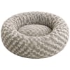 Pet Pretty Kedi Köpek İçin Peluş Simit Yatak Gri 55 Cm 8681999487915 Amazon Pet Center
