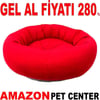 Pet Pretty Kedi Köpek İçin Simit Yatak Silikon Elyaflı Bordo Gel Al 35011408 Amazon Pet Center
