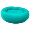 Pet Pretty Kedi Köpek İçin Simit Yatak Silikon Elyaflı Turkuaz 8684674192012 Amazon Pet Center