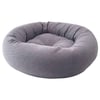 Pet Pretty Kedi Köpek İçin Simit Yatak Silikon Elyaflı Gri 8684674192029 Amazon Pet Center