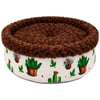 Pet Pretty Kedi Köpek İçin Special Peluş Simit Yatak Koyu Kahverengi 50x50x15 Cm 8681999487779 Amazon Pet Center