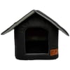 Pet Pretty Kedi Köpek Yatağı Çatılı Dış Mekan Siyah 40x42x46 Cm 8681999488332 Amazon Pet Center