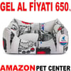 Pet Pretty Kedi Köpek Yatağı Yazlık Kumaş Koltuk Yatak London 75x60x15 Cm Gel Al 35011101 Amazon Pet Center
