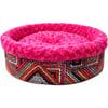 Pet Pretty Special Peluş Simit Yatak Fuşya 50x50x15 Cm 8681999481630 Amazon Pet Center