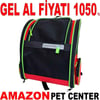 Pet Pretty Süperior Kedi ve Köpek İçin Fleli Sırt Çantası Kırmızı Gel Al 22500007 Amazon Pet Center