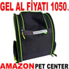 Pet Pretty Süperior Kedi ve Köpek İçin Fleli Sırt Çantası Siyah Gel Al 22504005 Amazon Pet Center