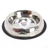 Playfull Pati Kabartma Desenli Çelik Mama ve Su Kabı 32 Oz PFMK-4088 8683497040883 Amazon Pet Center