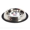 Playfull Pati ve Kemik Kabartma Desenli Çelik Mama ve Su Kabı 8 Oz PFMK-4077 8683497040777 Amazon Pet Center
