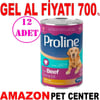 Pro Line Dana Etli Pate Köpek Konserve Maması 395 Gr 12 AD Gel Al 20570002 Amazon Pet Center