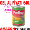 Proline Kedi Konserve Maması Kuzu Etli 400 Gr 12 AD Gel Al 20585006 Amazon Pet Center