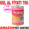 Proline Kedi Konserve Maması Pate Tavuklu ve Ciğerli 395 Gr 12 AD Gel Al 20594008 Amazon Pet Center