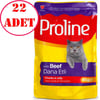 Proline Kedi Konservesi Dana Etli Jelly İçinde Parçacıklı 85 Gr 22 AD 35005735 Amazon Pet Center