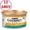 Proplan Gourmet Ispanak Soslu Okyanus Balıklı 85 gr 12 Ad 35003434 Amazon Pet Center