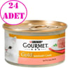 ProPlan Gourmet Parça Somonlu Kedi Konservesi 85 Gr 24 AD 32120738 Amazon Pet Center