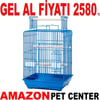 QH Papağan Kafesi Mavi 46x46x85 Cm 81809-R Gel Al 35013532 Amazon Pet Center