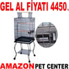 QH Sehpalı Papağan Kafesi Dövme Demir 51x51x129 Cm 901 ADS Gel Al 21416002 Amazon Pet Center