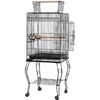 QH Sehpalı Papağan Kafesi SİYAH 51x51x129 Cm 901 AS 20159009 Amazon Pet Center