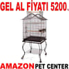 QH Sehpalı Papağan Kafesi Siyah Dövme 51x51x139 Cm 934 ADS Gel Al 19201009 Amazon Pet Center