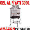QH Sehpalı Papağan Kafesi Siyah Dövme 51x51x139 Cm 934 ADS 19201009 Amazon Pet Center
