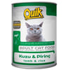Quik Kedi Konservesi Kuzu Etli Pirinçli 415 gr 8680468041276 Quik Yetişkin Kedi Konserve Mamaları Amazon Pet Center