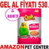 Quik Muhabbet Kuşu Yemi 750+250 Gr 5 AD Gel Al 19797007 Amazon Pet Center