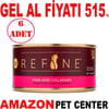 Refine Kedi Konservesi Kalamar ve Ton Balıklı 85 Gr 6 Ad Gel Al 35012955 Amazon Pet Center