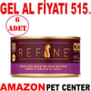 Refine Kısırlaştırılmış Kedi Konservesi Hindistan Cevizi Yağlı Ton Balıklı 85 Gr 6 Ad Gel Al 35012979 Amazon Pet Center