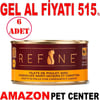 Refine Kısırlaştırılmış Kedi Konservesi Deniz Taraklı Havuç ve Tavuk 85 Gr 6 Ad Gel Al 35012931 Amazon Pet Center