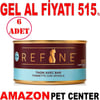 Refine Levrekli ve Ton Balıklı Kedi Konservesi 85 Gr 6 Ad Gel Al 35012856 Amazon Pet Center