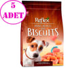 Reflex Mix Renkli Kalpli Köpek Ödül Bisküvisi 350 Gr 5 AD 32123623 Reflex Köpek Bisküvileri Amazon Pet Center
