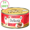 Reflex Plus Delizzia Kedi Konservesi Dana Etli Ezme 85 Gr 24 AD 35013945 Amazon Pet Center