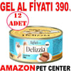 Reflex Plus Delizzia Kedi Konservesi Ton Balıklı Ezme 85 Gr 12 AD Gel Al 35005902 Amazon Pet Center