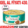 Reflex Plus Delizzia Soslu Somonlu ve Tavuklu Parça Etli Kedi Konservesi 85 Gr 24 Ad Gel Al 35014058 Amazon Pet Center