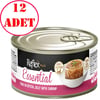Reflex Plus Essential Ton Balıklı ve Karidesli Jel Yetişkin Kedi Konservesi 70 Gr 12 AD 32118582 Amazon Pet Center