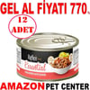Reflex Plus Essential Ton Balıklı ve Somonlu Yetişkin Kedi Konservesi 70 Gr 12 AD Gel Al 18727005 Amazon Pet Center