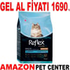 Reflex Plus Somonlu Kısırlaştırılmış Kedi Maması 8 Kg Gel Al  18990003 Amazon Pet Center
