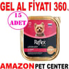 Reflex Plus Sos İçinde Et Parçacıklı Dana Etli Mini ve Küçük Irk Yetişkin Köpek Konservesi 85 Gr 15 AD 21402005 Amazon Pet Center