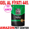 Reflex Plus Sos İçinde Ördekli ve Tavşanlı Kedi Konservesi 85 Gr 22 AD Gel Al 21243004 Amazon Pet Center
