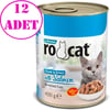 Ro Cat Somonlu Kedi Konservesi 400 Gr 12 AD 32137057 Amazon Pet Center