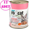 RO Cat Somonlu Kısır Kedi Konservesi 400 Gr 12 AD 32137064 Amazon Pet Center